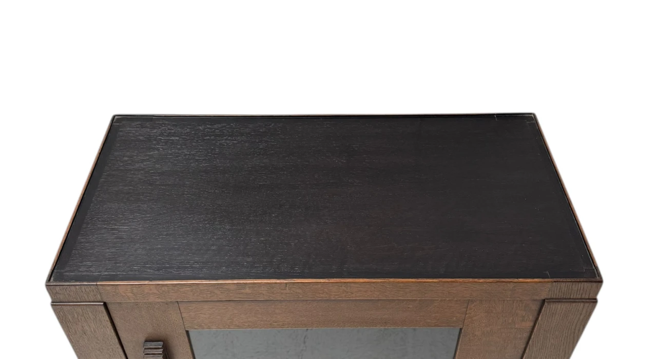 Art Deco Modernist Cabinet by Frits Spanjaard for L.O.V. Oosterbeek, 1920s